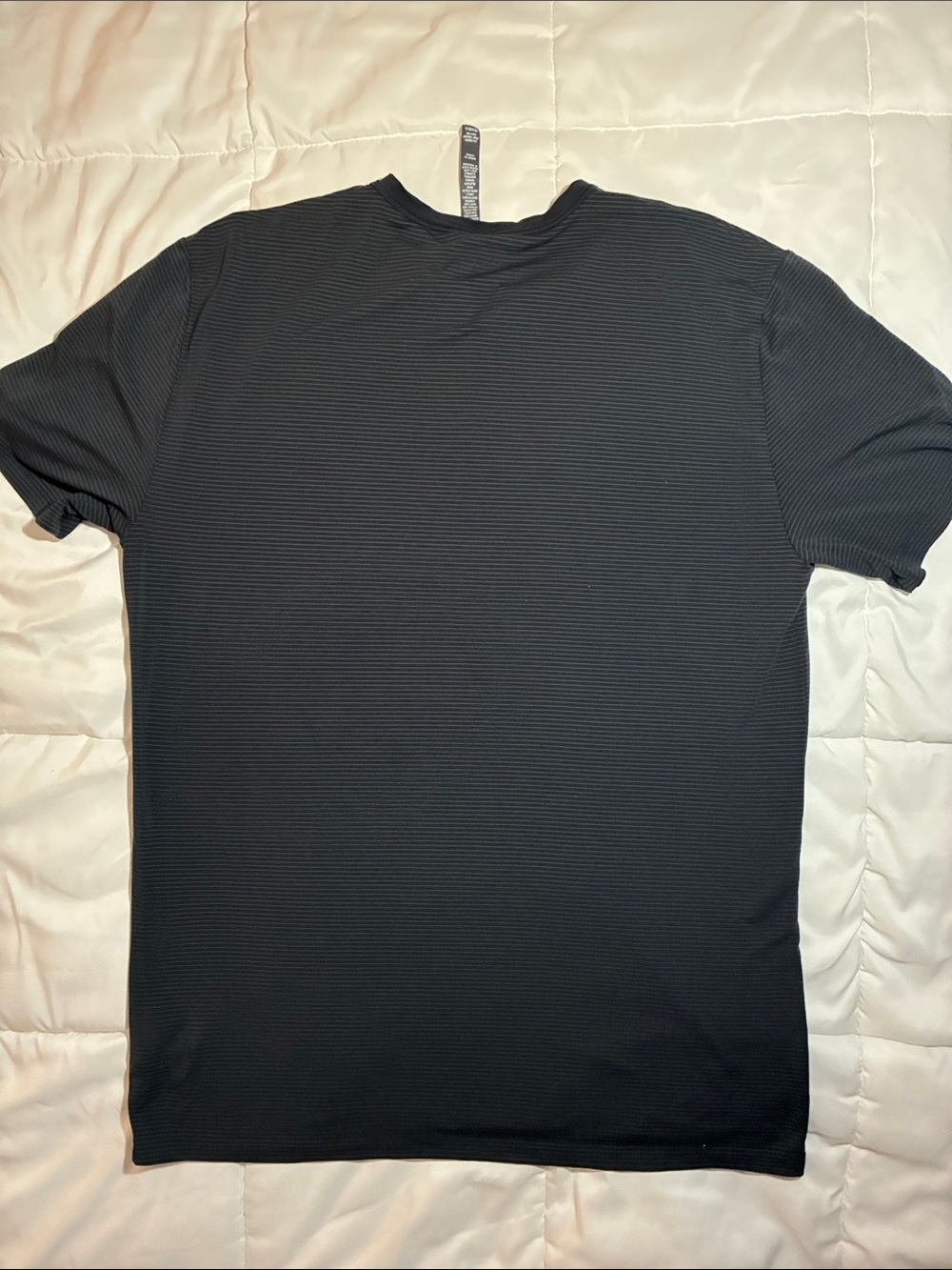 Vuori Black Short-Sleeve Henley Polo - Picture 6 of 7